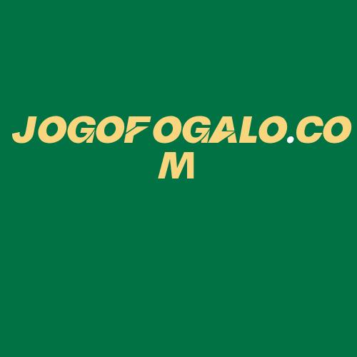 Logo da JOGOFOGALO